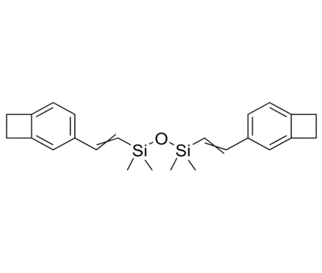 DVS苯并环丁烯化学分子结构式