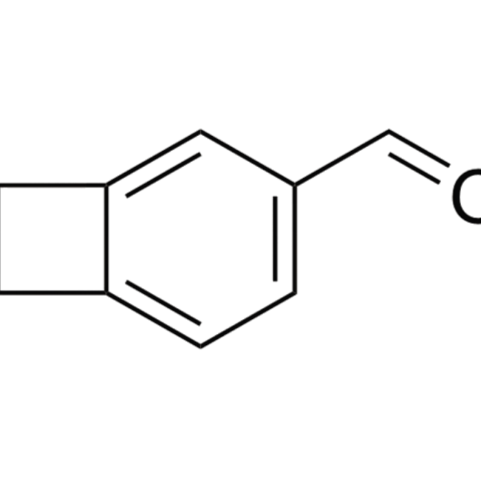 4-醛基苯并环丁烯BCB化学分子结构式